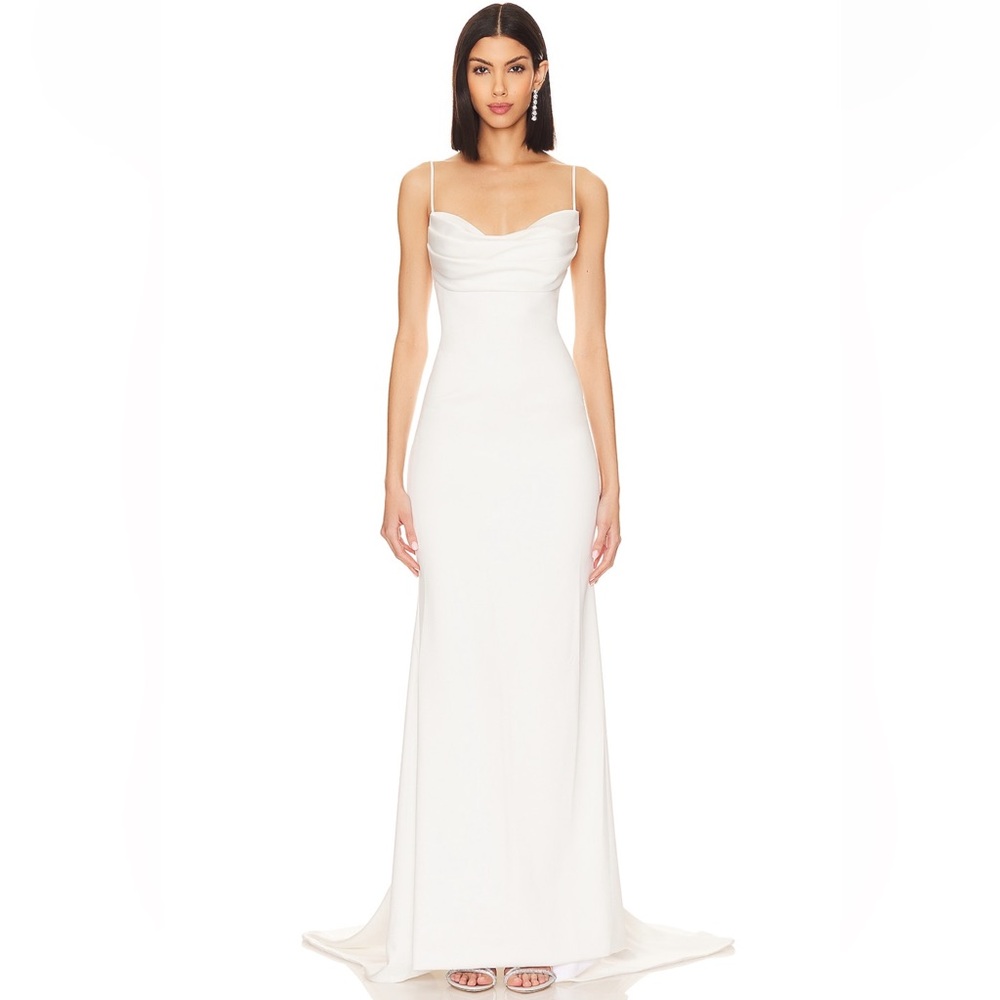 Katie May Off White Gown